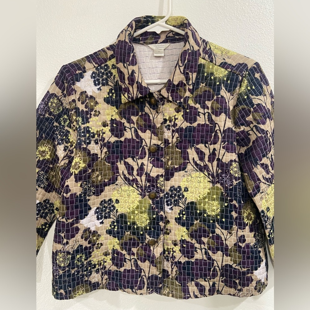Christopher and Banks‎  Floral jacket S